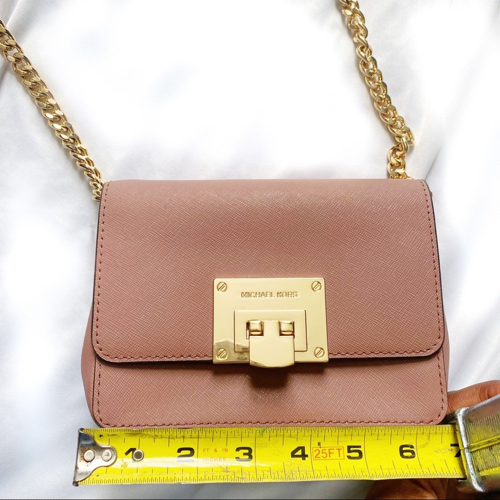 Michael Kors Blush Mini Bag w/ Rose Gold Hardware - Picture 8 of 8